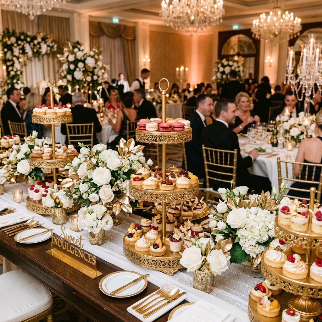 Desserts buffet table